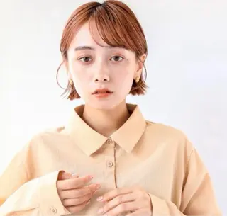 ショート 艶カラー /kokona🤍のヘアスタイル