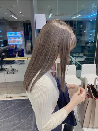 ロング カラー ヘアアレンジ メンズ ハイトーン特化💍 NØRN💍韓国のヘアスタイル