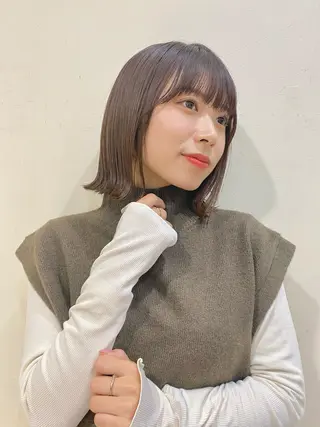 ショート カラー 似合わせ屋さん / ボブ・レイヤーのヘアスタイル