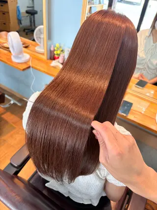 ロング カラー 髙木 優人のヘアスタイル