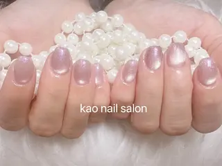 ネイル kao nail マグネット/長さだしのネイルデザイン