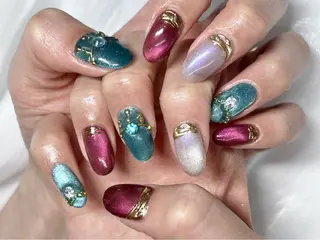 ネイル Horie 雪のネイルデザイン