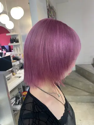 カラー Mii. 内田萌々のヘアスタイル