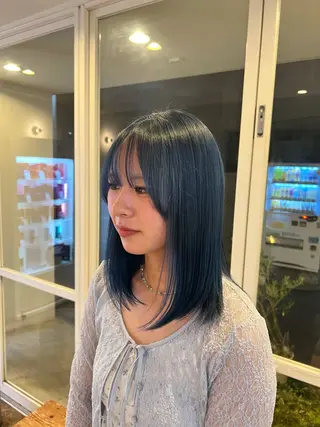カラー 『YARD.』 森崎 優菜のヘアスタイル