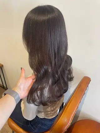 ロング カラー ヘアアレンジ coco♡ 韓国hairのヘアスタイル
