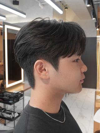 ショート パーマ ヘアアレンジ メンズ HIKARI メンズ満足度No.1のヘアスタイル