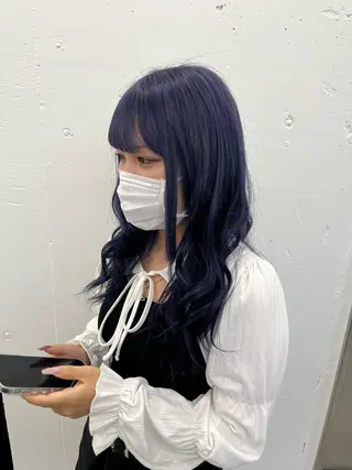 ロング カラー 🫧‪Ameri🫧 Emma ecoleのヘアスタイル