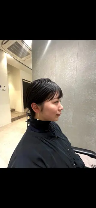 ショート 萩森 龍也のヘアスタイル