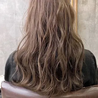 セミロング カラー ヘアアレンジ 【ダメージレス施術】 【透明感】北村 拓也のヘアスタイル