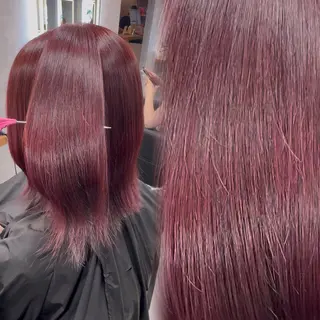 カラー 札幌韓国風艶カラー 🎀𝐒𝐀𝐇𝐎のヘアスタイル