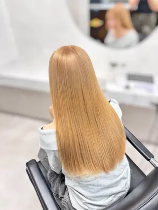 ロング カラー ‪🔆‬ハイトーン ‪🔆‬AYAKAのヘアスタイル