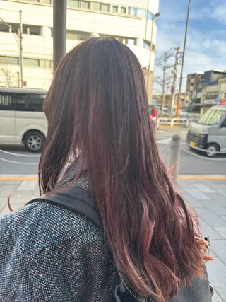 ロング カラー 🐰K+Plus🐰 まゆ🐰のヘアスタイル