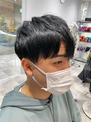 メンズ アイブロウ 透明感カラー♪ Hanaeのヘアスタイル