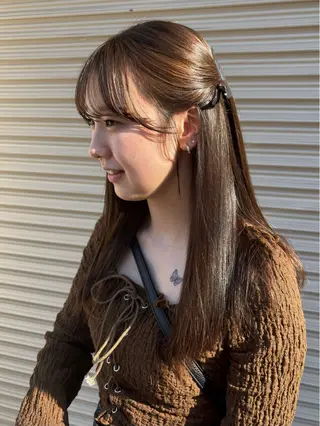 ロング Karin／ レイヤーブリーチ🥀のヘアスタイル