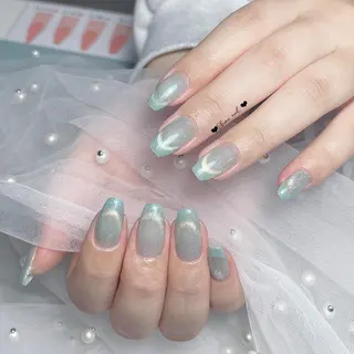 ネイル サイナネイル🎀 長さ出し専門店のネイルデザイン