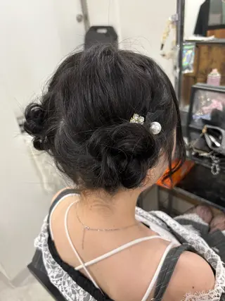 ミディアム Iio Renaのヘアスタイル