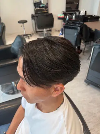 ミディアム メンズ メンズ縮毛矯正 細谷碧海のヘアスタイル