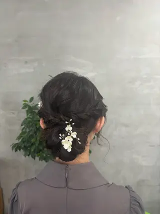 ヘアアレンジ ✨透明感艶カラー ✨💍Yuri💍のヘアスタイル