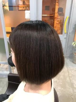 ミディアム カラー hair care ACRO店長 谷のヘアスタイル