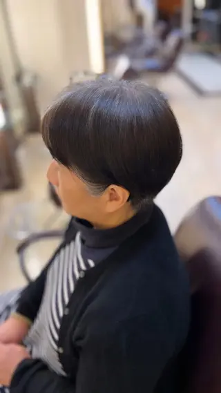 ショート 片岡 友輝のヘアスタイル