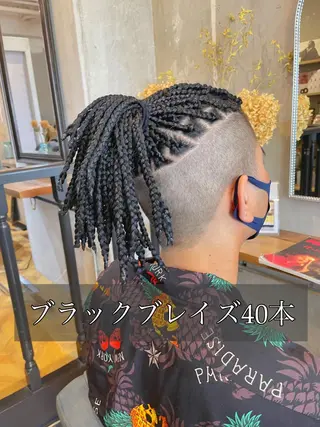 ヘアアレンジ メンズ エクステ指名No.1 【店長】橘田のヘアスタイル