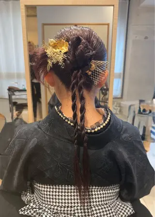 ヘアアレンジ nagisa /縮毛矯正のヘアスタイル