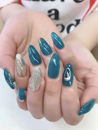 ミディアム JNA認定講師🌸 RIEのネイルデザイン