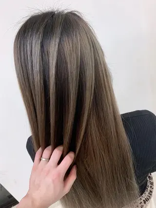 ロング 穐田 司樹のヘアスタイル