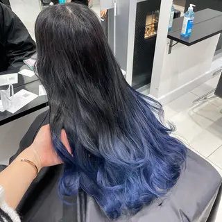 ロング カラー パーマ ヘアアレンジ 💗無料カットモデル 募集中yu-ki💗のヘアスタイル