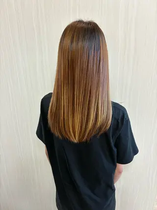 セミロング BENI岩沼たけくま tamiのヘアスタイル