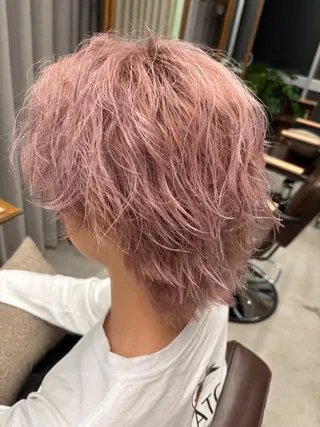 ショート カラー メンズ Rui /中野/モデル募集中のヘアスタイル