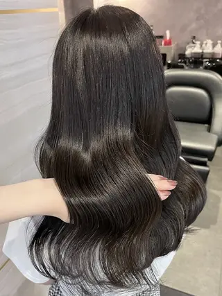 ロング カラー 🍒さき🍒大宮/ 透明感カラーのヘアスタイル