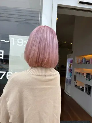 カラー 高橋 彩のヘアスタイル