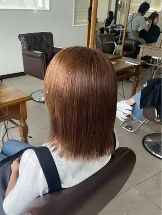 カラー TIDEHAIR 菜都のヘアスタイル