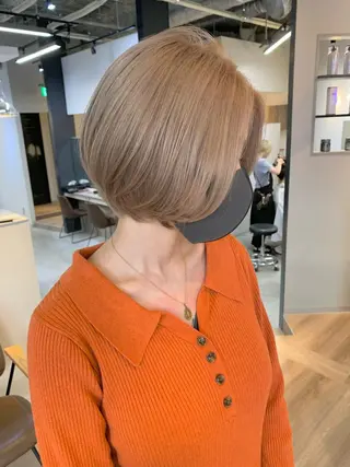 ショート カラー レイヤー/大人メンズ パーマ🌀 平島拓也のヘアスタイル