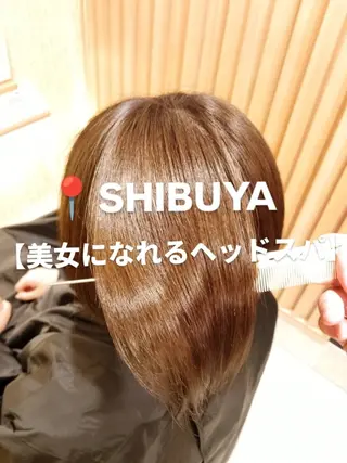 ショート 【渋谷|髪質改善】 美女が沼るヘッドスパのヘアスタイル