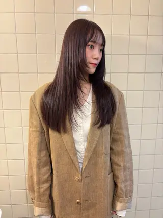 ロング カラー ボブ&韓国レイヤー/ 艶カラー♡TOMOEのヘアスタイル