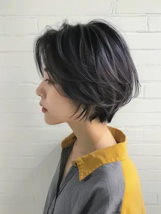 ショート 藤田 彩音のヘアスタイル