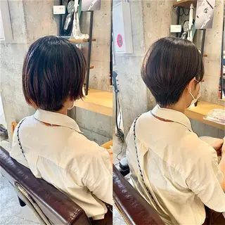 ショート ヘアアレンジ 七原 海夕のヘアスタイル
