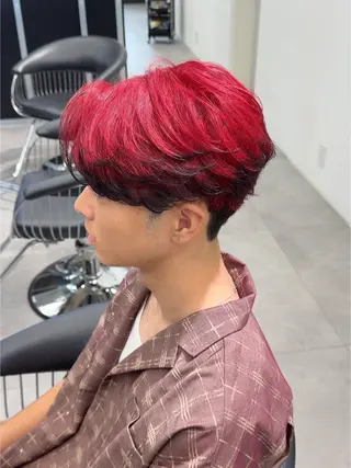 ショート カラー メンズ メンズ専門店 店長 小柳 裕夢のヘアスタイル