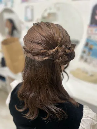 ミディアム 六本木駅近🍒 ヘアメイクMAYUのヘアスタイル