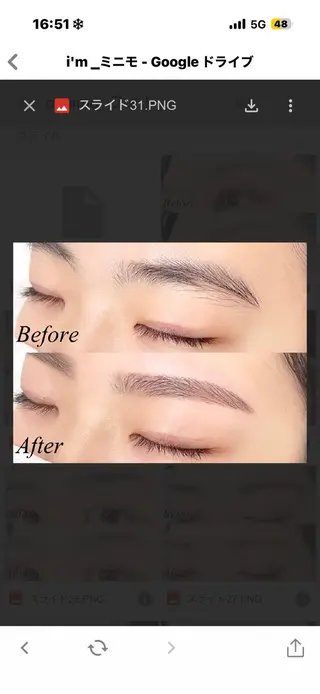 アイブロウ トレンド眉🌈✨️ yuiの眉毛・アイブロウイメージ