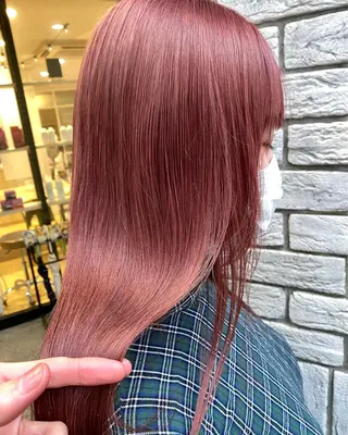 ロング カラー ブロンド/ミックス カラー三毛猫Kaiのヘアスタイル