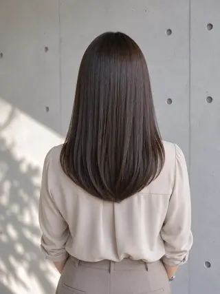 ロング たまプラーザ駅 YAMATOのヘアスタイル