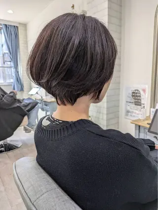 ショート ミヤザキ マサユキのヘアスタイル