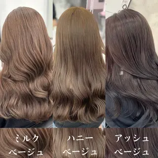 ロング カラー 表参道指名1位💖 カラーの達人💗のヘアスタイル