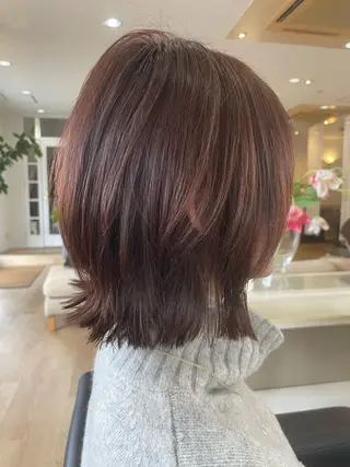 ミディアム カラー 小酒井 智洋のヘアスタイル