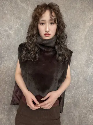 ロング 大坪 壱成のヘアスタイル