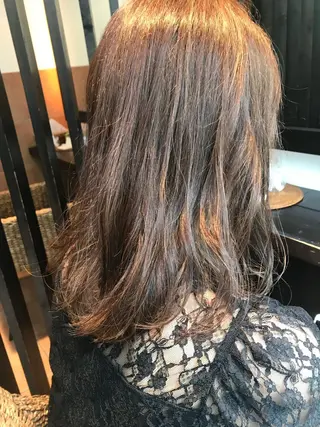 セミロング カラー 新宿御苑前/ボブ 髪質改善Ryuseiのヘアスタイル