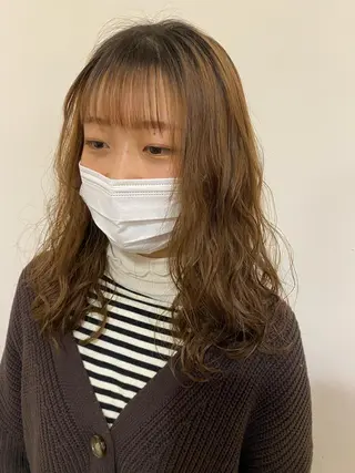 ロング LUVISM新潟🎀 透明感カラー/ミユのヘアスタイル